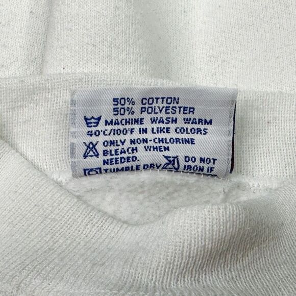 Vintage Hanes Classic Texas Tech University Crew Neck - Size Medium - Picture 5 of 5